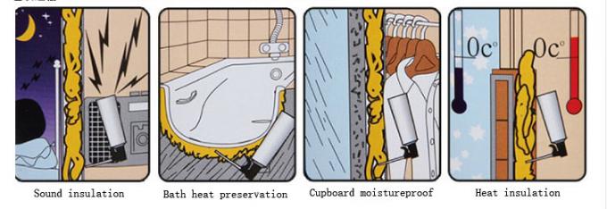 Keo bọt xốp cách nhiệt Polyurethane mở rộng cách nhiệt chống va đập 0