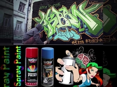Sơn Aerosol Graffiti nhìn thấy rõ ràng Sơn phun màu sắc Kháng mờ