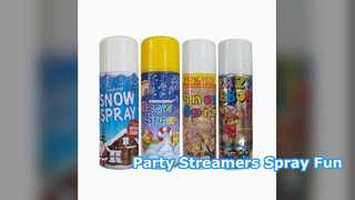 Party Streamers Xịt niềm vui cho mọi dịp