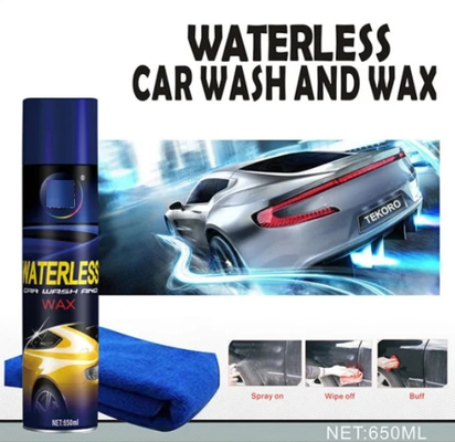 650ml Nước và sáp rửa xe không cần nước thân thiện với môi trường Sản phẩm chăm sóc xe hơi