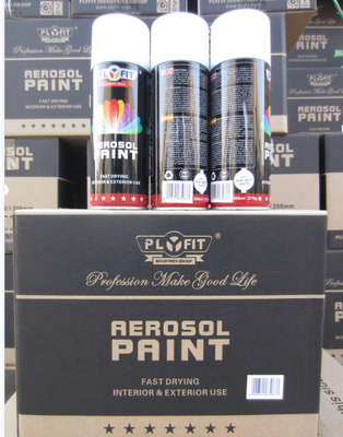 MSDS Acrylic Spray Paint Semi Matt White Aerosol Spray Paint Cho gỗ nhựa