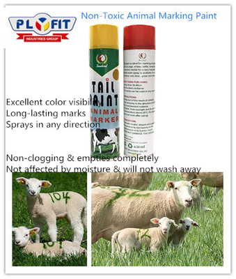 Plyfit Đánh dấu động vật Sơn xịt Acrylic nguyên liệu cho heo bò cừu