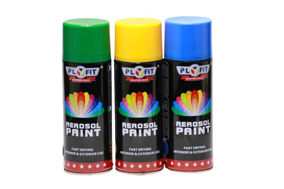 PLYFIT 400ml Dung dịch phun sơn Trạng thái lỏng Khô nhanh Kết thúc siêu rực rỡ