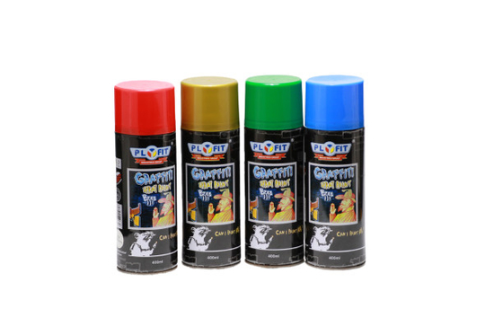 Graffiti Street Art Mural Spray Paint 400ml Liquid Coating Thiếc có thể PLYFIT