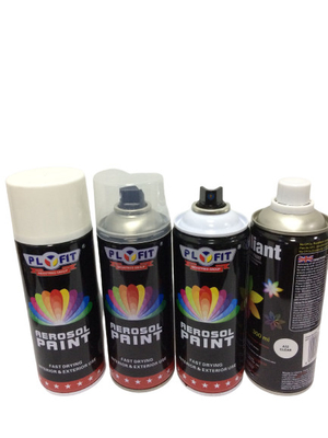 PLYFIT 400ml Sơn xịt ô tô Không độc hại Sấy nhanh Độ bóng cao ĐẠT chứng chỉ ISO ROHS