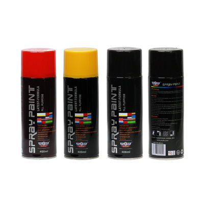Sơn xịt nội thất Plyfit 400ml Kim loại Acrylic Graffiti Aerosol Bình xịt màu xe hơi