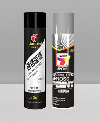Gương kim loại Mặt sơn acrylic Sơn phun sơn Chrome cho kim loại