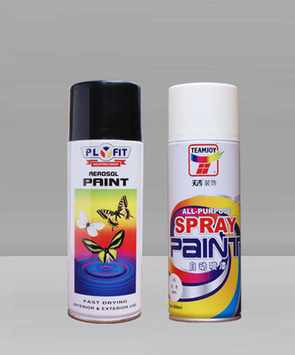 Sơn xịt aerosol nhiều màu 450ml Trạng thái sơn lỏng 60 phút khô cứng