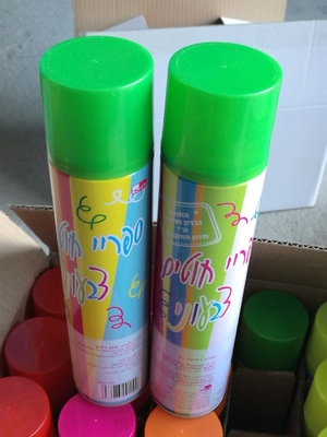 Xịt chuỗi ngớ ngẩn không bắt lửa Bữa tiệc sinh nhật Giáng sinh Crazy Ribbon Spray có thể phân hủy sinh học