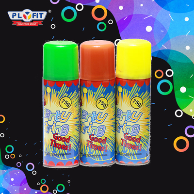 Tiệc sinh nhật Wedding Silly String Spray Color Không gây hại cho cơ thể con người