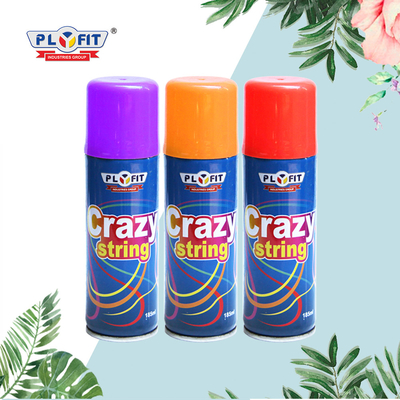 Lễ hội kỷ niệm Party String Spray Dễ dàng làm sạch Silly String Spray OEM
