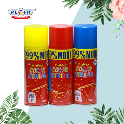 Xịt dây đầy màu sắc Silly Thân thiện với môi trường In ấn bằng thiếc có thể