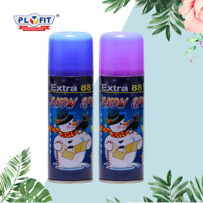 Party Carnival White Foam Snow Spray Tấm thiếc màu nhân tạo Can 250ml