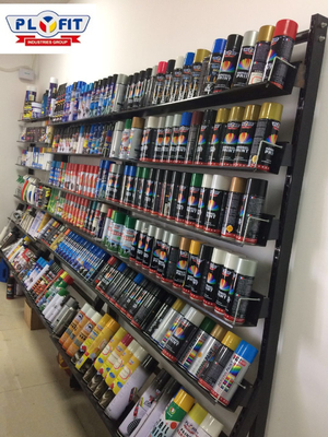 Màu sắc tùy chỉnh Sơn xịt aerosol 200ml 350ml 400ml Sấy khô nhanh Nhiều lần sử dụng