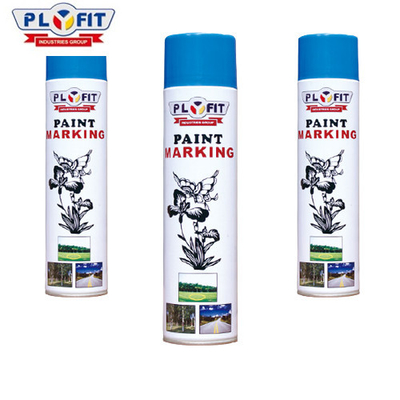 Sơn xịt vạch kẻ đường Plyfit 750ml Sơn vạch kẻ đường 100% bằng nhựa acrylic