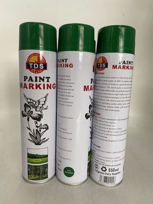 OEM 650ml Line Marker Paint Bình xịt phun sơn bướm Vòi phun tay