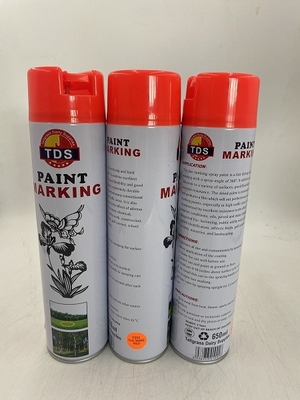 Sơn phun aerosol 650ml tùy chỉnh Sơn đánh dấu vạch nhanh