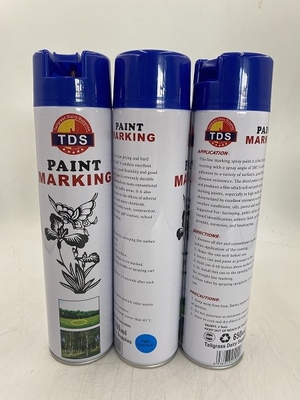 Tùy chỉnh 650ml Làm khô nhanh sơn vạch kẻ đường không thấm nước Sơn xịt aerosol