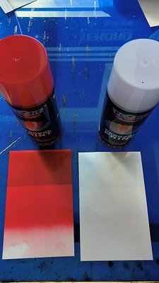 Sơn xịt acrylic aerosol 400ml dạng lỏng khô nhanh với dung môi DME