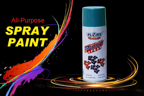 Sơn Acrylic kim loại khô nhanh Nhiều màu sắc Sơn phun aerosol khô nhanh
