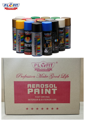 Sơn xịt acrylic Aerosol công nghiệp Bọc tường kim loại Graffiti Sơn xịt ô tô