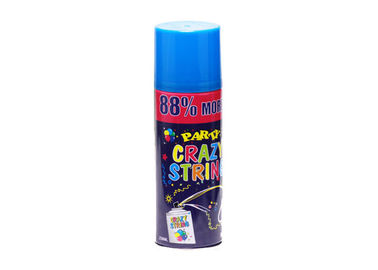 Trong nhà / ngoài trời Christmas Silly String Carnival Party String Spray High Glossy Bright
