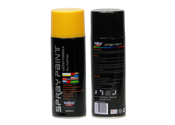 Sơn xịt Acrylic hiệu suất dễ dàng cho kim loại gỗ ABS 400ml khối lượng tùy chỉnh kích thước OEM / ODM