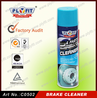Sản phẩm chăm sóc xe Aerosol Brake Cleaner Tạo ra bùn phanh, bột kim loại, chất lỏng phanh hiệu quả
