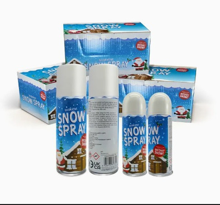 Tiệc tùng Carnival White Foam Snow Spray, Bụi tuyết nhân tạo cho cây Giáng sinh