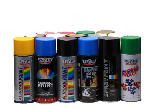 Màu xanh lá cây kim loại Acrylic Phun sơn nhanh khô Sơn phun cho kim loại