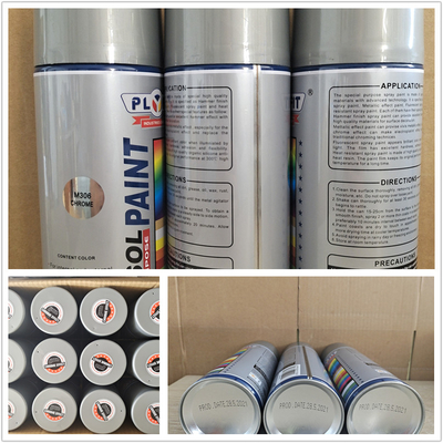 Nhanh chóng Dring Chống thấm nước Tinpate Aerosol Sơn phun màu 400ml mỗi lon