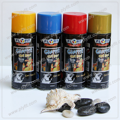 Nhiệt độ cao Bình xịt màu đen Sơn phun khô nhanh Chống trầy xước