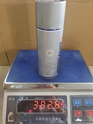 Sơn phun kim loại khô nhanh Sơn Siliver Màu 300ml Tấm thiếc TUV
