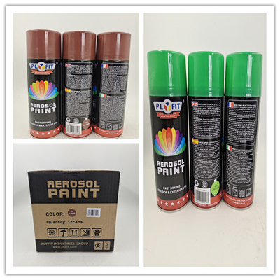 400ml Sơn phun tùy chỉnh TUV Chống thấm nước EN71 Acrylic