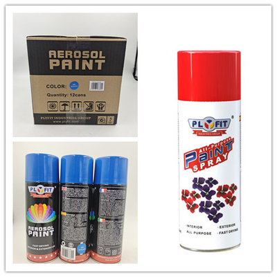 1,5g / S phun Aerosol Sơn 450ml Thiếc khô nhanh TUV cho thép