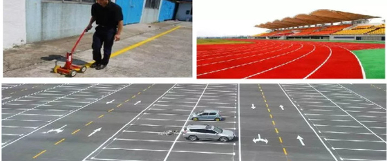 Dòng PLYFIT Đánh dấu dòng Sơn phun Màu vàng Khô nhanh OEM